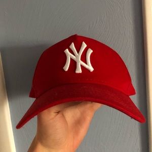Red Yankees cap One size fits all